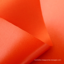 Wear Resisting Thicked Orange 150D Polyester Oxford TPU Laminating Airtight Outdoor Tent Fabric